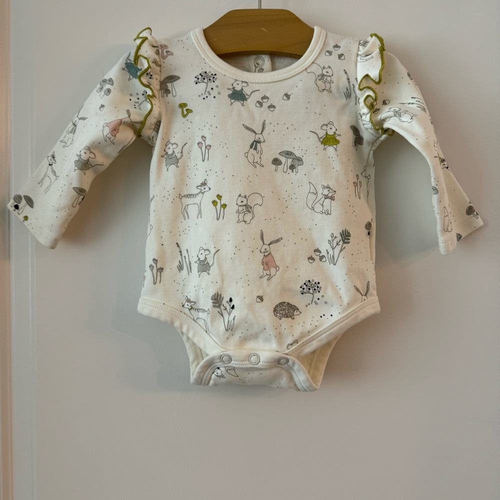 Pehr Baby Organic Long Sleeve Bodysuit